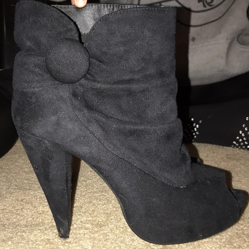 Black booties